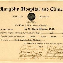 Vivian Clark-Wismer Course Certificate