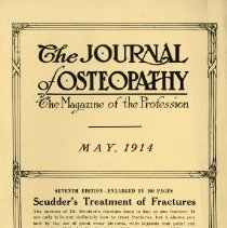 The Journal of Osteopathy, Vol. XXI, No. 5