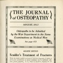 The Journal of Osteopathy, Vol. XXIV, No. 8