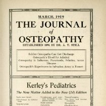 The Journal of Osteopathy, Vol. XXVI, No. 3