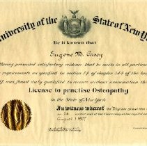 Eugene Casey License