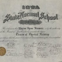 Clayton Simmons Diploma