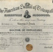 Riverus Trask Diploma