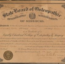 Claude Martin Registration Certificate