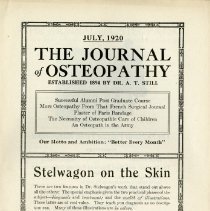 The Journal of Osteopathy, Vol. XXVII, No. 6