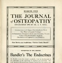 The Journal of Osteopathy, Vol. XXVIII, No. 3