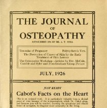 The Journal of Osteopathy, Vol. XXXIII, No. 7