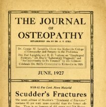 The Journal of Osteopathy, Vol. XXXIV, No. 6