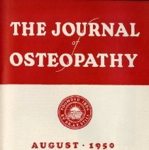 The Journal of Osteopathy, Vol. LVII, No. 8