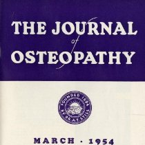 The Journal of Osteopathy, Vol. LXI, No. 3
