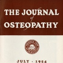 The Journal of Osteopathy, Vol. LXI, No. 7