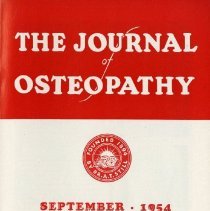 The Journal of Osteopathy, Vol. LXI, No. 9