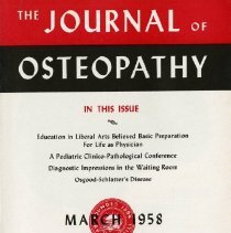 The Journal of Osteopathy, Vol. LXV, No. 3