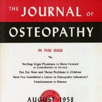 The Journal of Osteopathy, Vol. LXV, No. 8