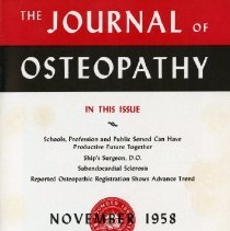 The Journal of Osteopathy, Vol. LXV, No. 11