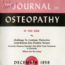 The Journal of Osteopathy, Vol. LXVI, No. 12