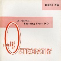 The Journal of Osteopathy, Vol. LXIX, No. 8