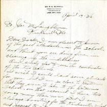 ATSCOS ASO Merger Correspondence