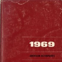 American Osteopathic Association 1969 Yearbook and Directory