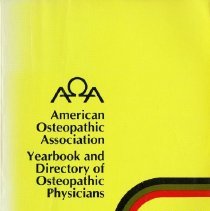 American Osteopathic Association 1984-1985 Yearbook and Directory