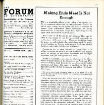 Forum of Osteopathy Volumes 12 & 13, 1939