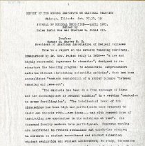 Report of the Second Institute on Clinical Teaching Abstract