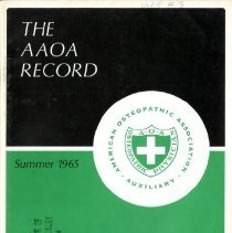 The AAOA Record, Volume 24, Number 3