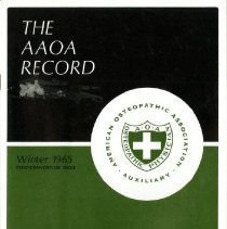 The AAOA Record, Volume 25, Number 1