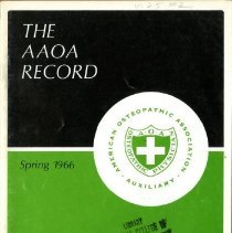 The AAOA Record, Volume 25, Number 2