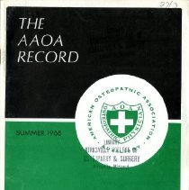The AAOA Record, Volume 27, Number 3