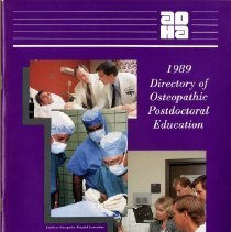 1989 Directory of Osteopathic Postdoctoral Education