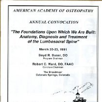 AAO Annual Convocation Program