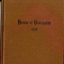 Herald of Osteopathy Volume 14, 1920