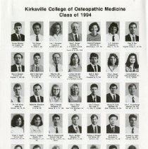 Kirksville College of Osteopathic Medicine Freshman Class Composite