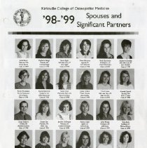 1998-1999 Spouses and Significant Partners