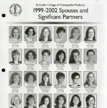 1999-2002 Spouses and Significant Partners