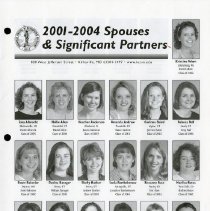 2001-2004 Spouses and Significant Partners