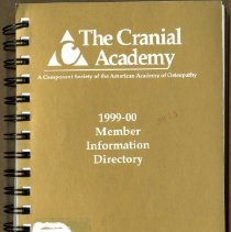 The Cranial Academy 1999-2000 Member Information Directory