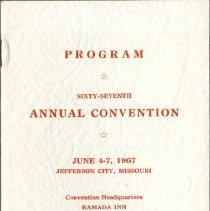 67th Annual Convention Program
