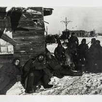 Untitled, Red Army Soldiers Resting during the Seige of Stalingrad