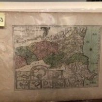 Le Roussillon, subdivise en Cerdagne, Capsir, Conflans, Vals de Carol et de Spir etc.(Atlas Général Contenant le Détail des Quatre Parties du Monde Principalement Celui de
l’Europe) Origin: Paris