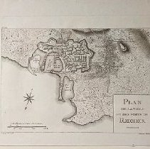 Plan de la Ville et des Ports de Rhodes