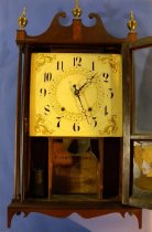 Pillar and Scroll Clock