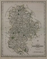 Maker: John Cary
Title: 
Medium: Copperplate engraving 
Bedfordshire