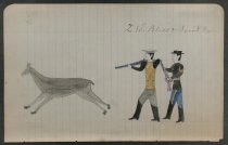 Leder Drawing (Z.W. Bliss and Squint Eyes)