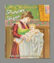 Mrs. Winslow's Soothing Syrup Trade Card