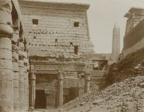 Obelisk of Rameses II, Pylon and Rubble Peristyle Court