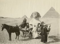 Mr. and Mrs. Louis Bailey Audigier of Knoxville at Great Sphinx at Gizeh