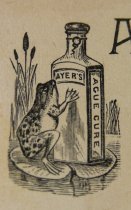 Ayer's Ague Cure Trade Card