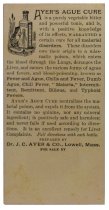 Ayer's Ague Cure Trade Card